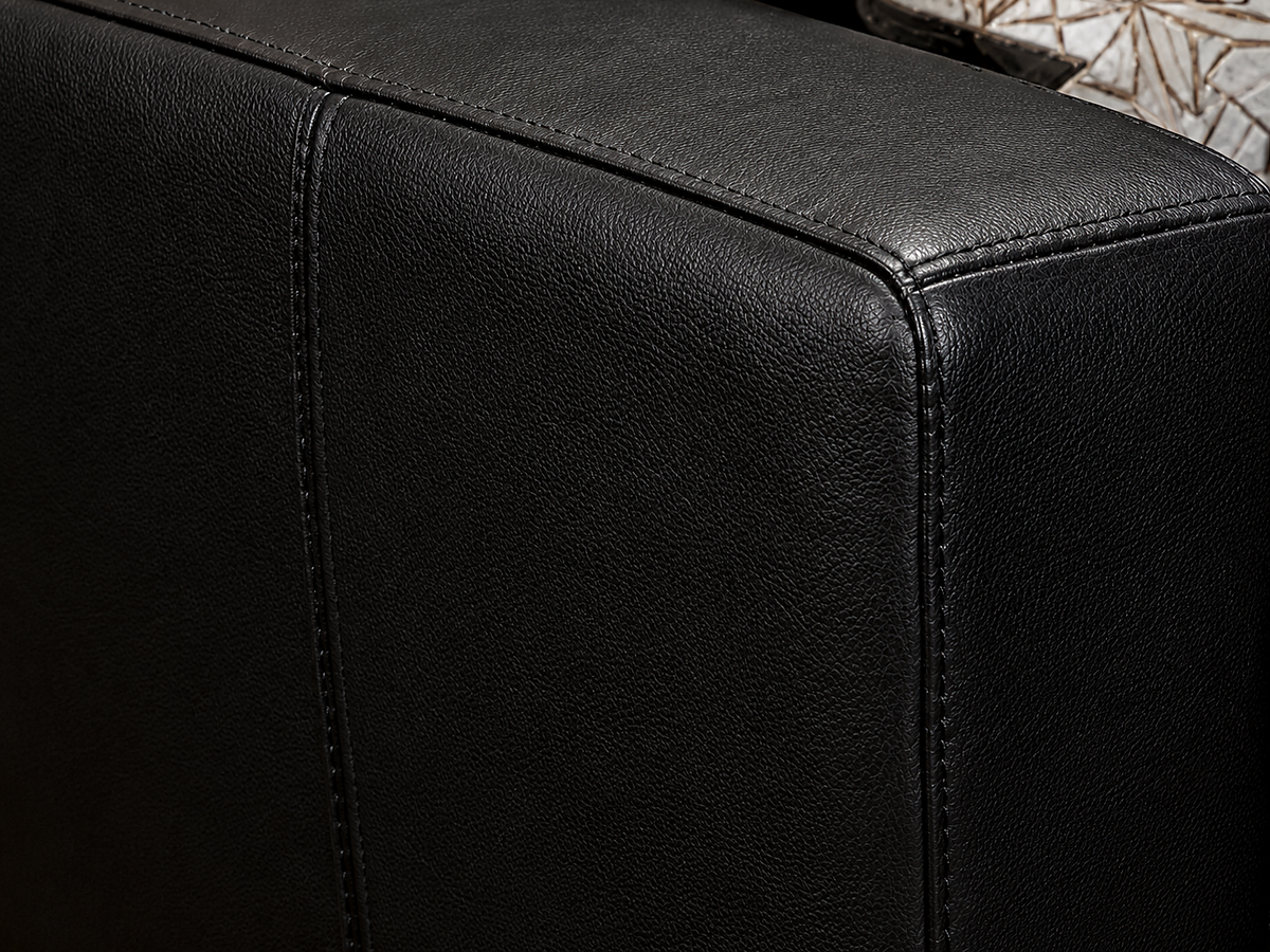 Arcadia Recliner low-arm silhouette detail