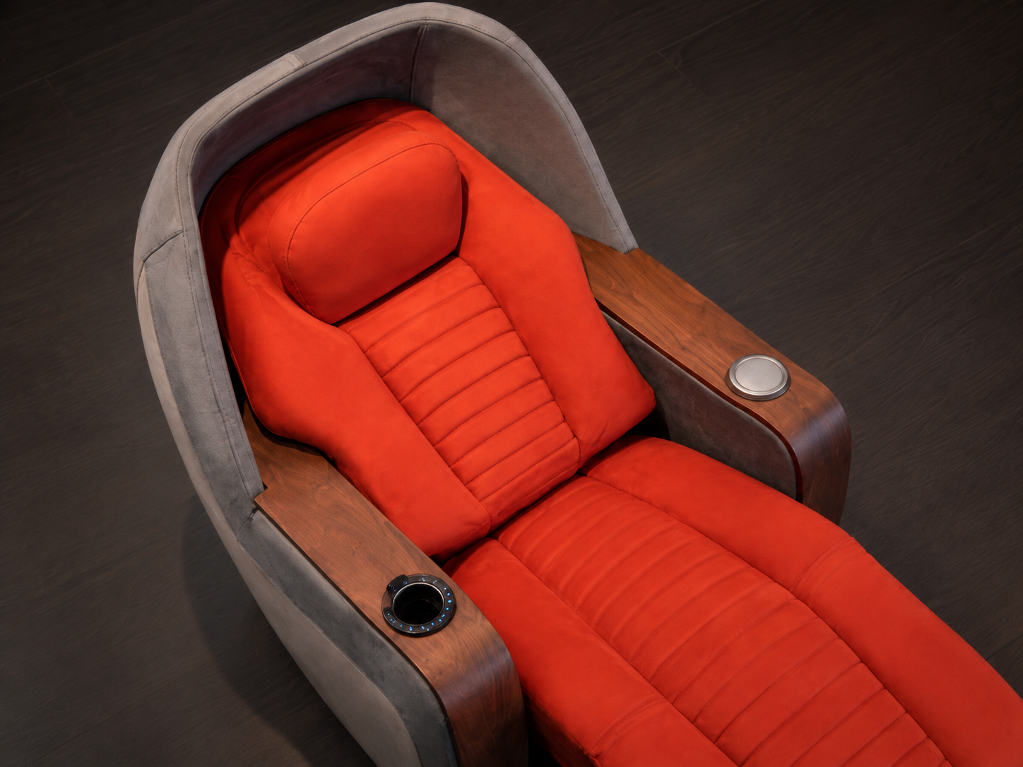 Aurora Recliner with extended footrest