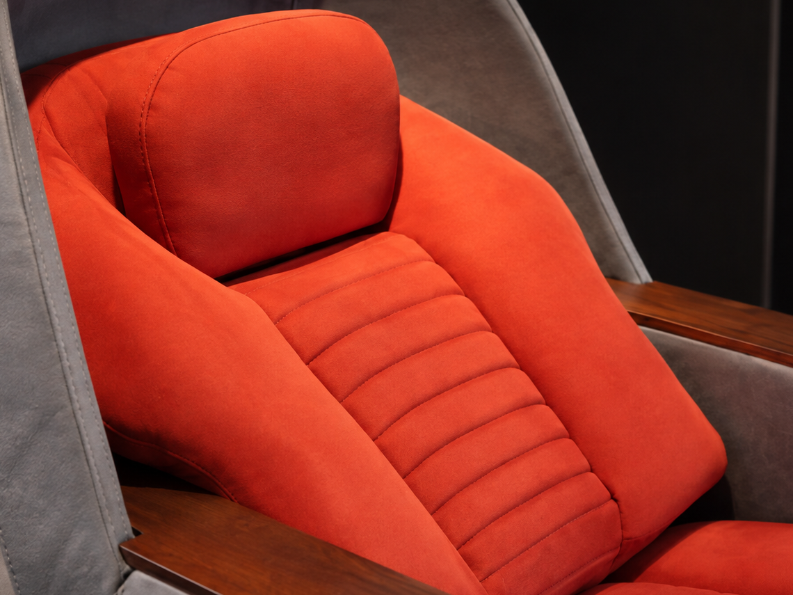 Aurora Recliner segmented back support