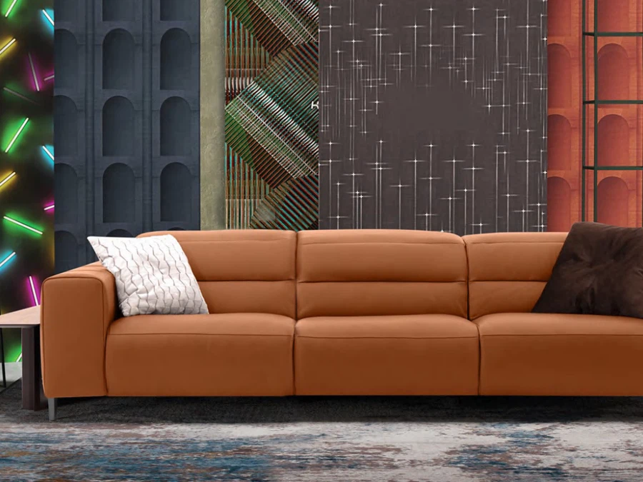 Contour Power Sofa material context