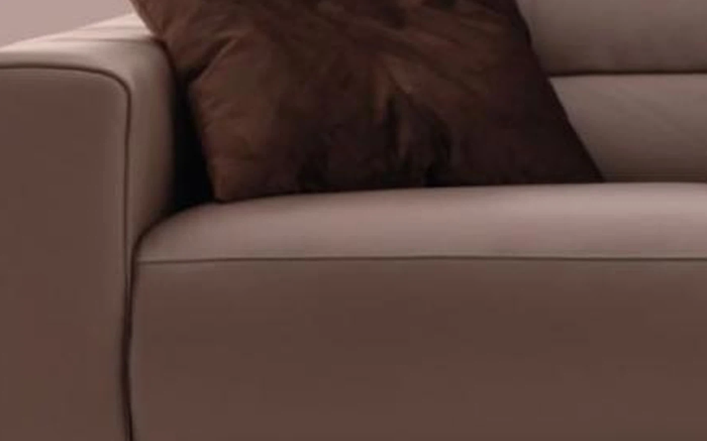 Contour Power Sofa upholstery and construction detail