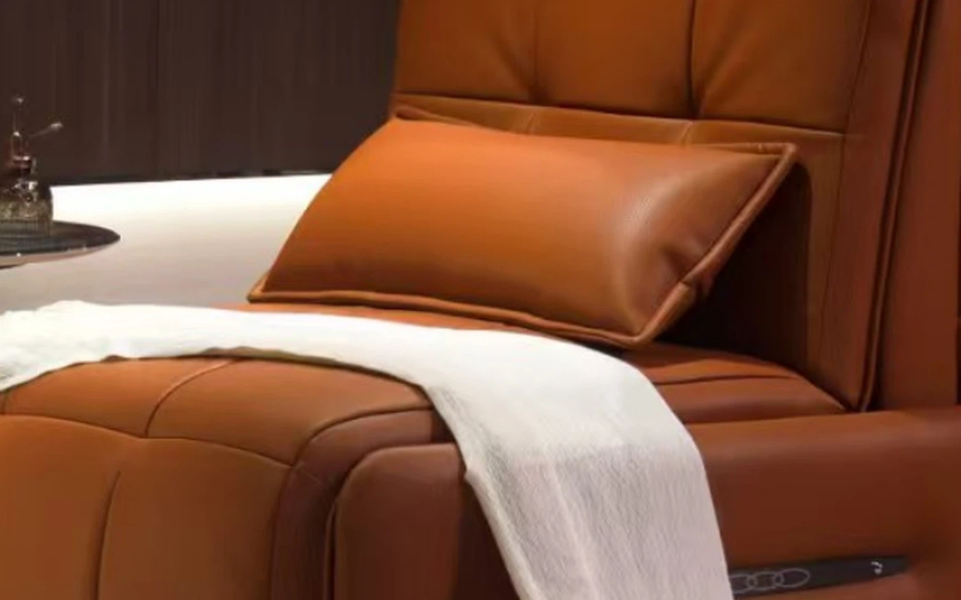Haven Recliner upholstery detail