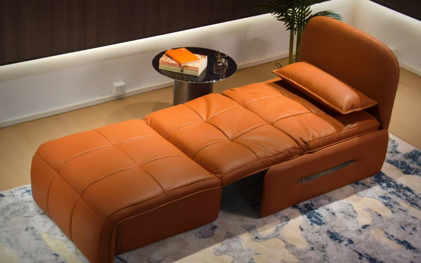 Haven Recliner extended viewing position