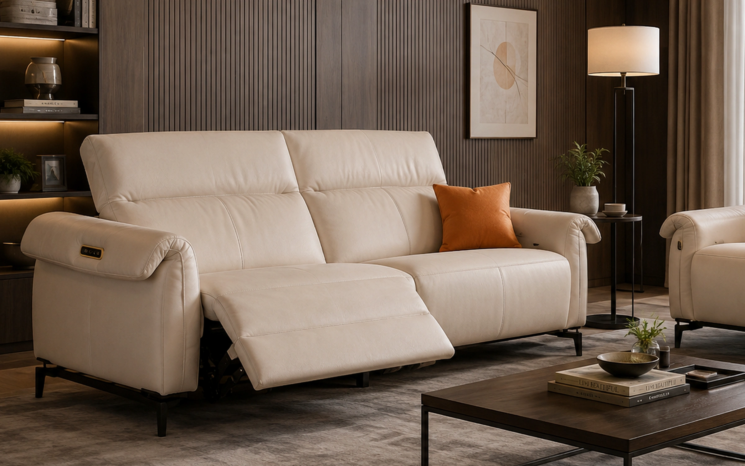 Lumen Power Sofa in a residential lounge setting