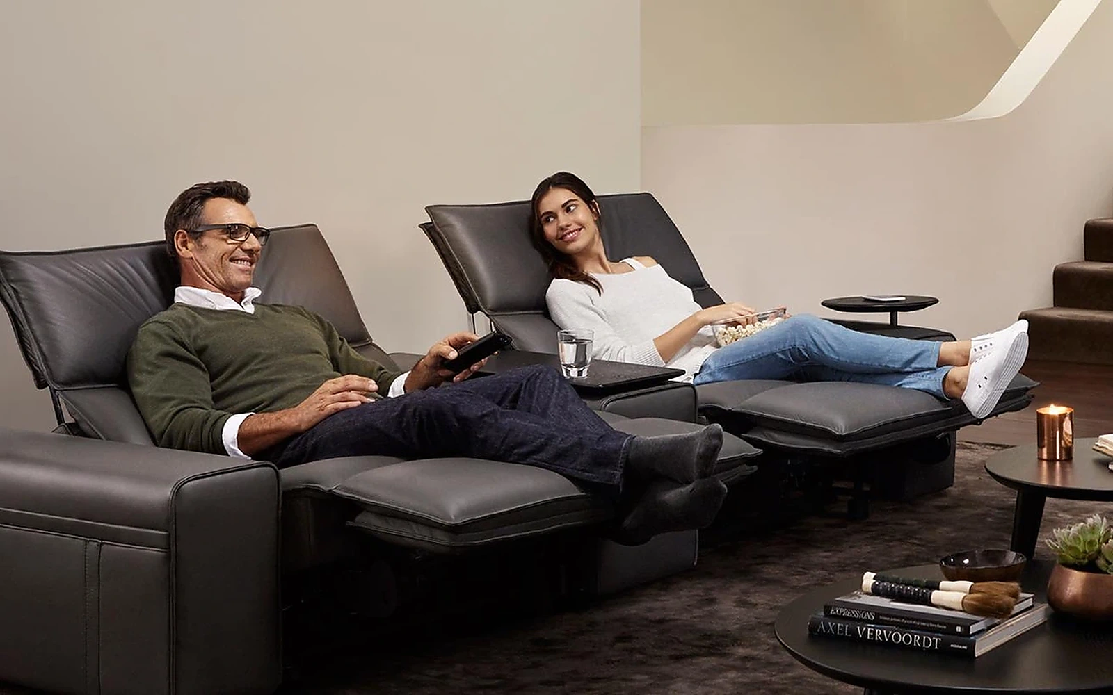 Sonata Entertainment System in a private lounge setting