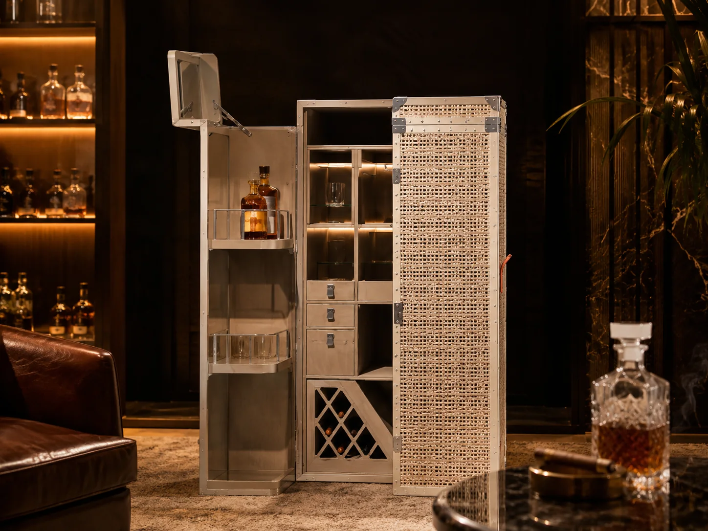 Private whisky and cigar club