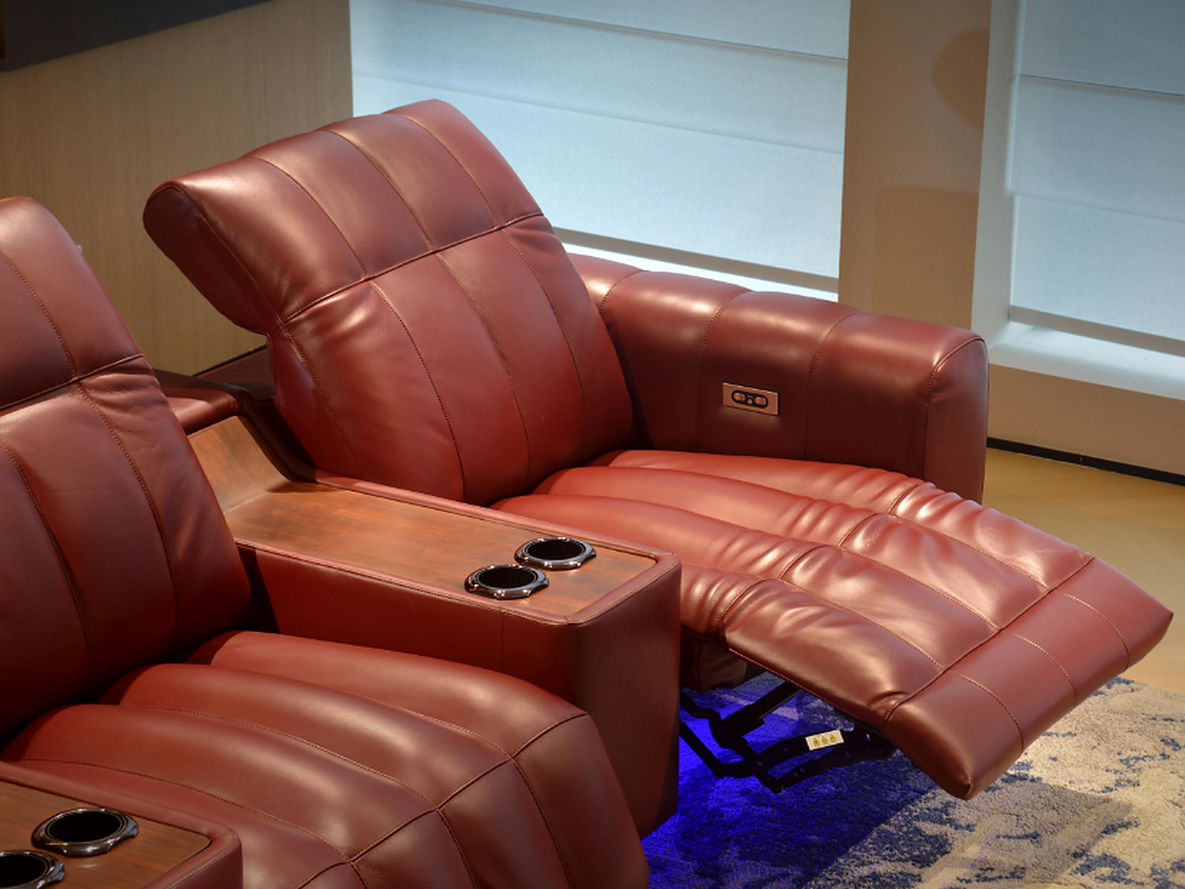 Crown Row powered seat and console overview