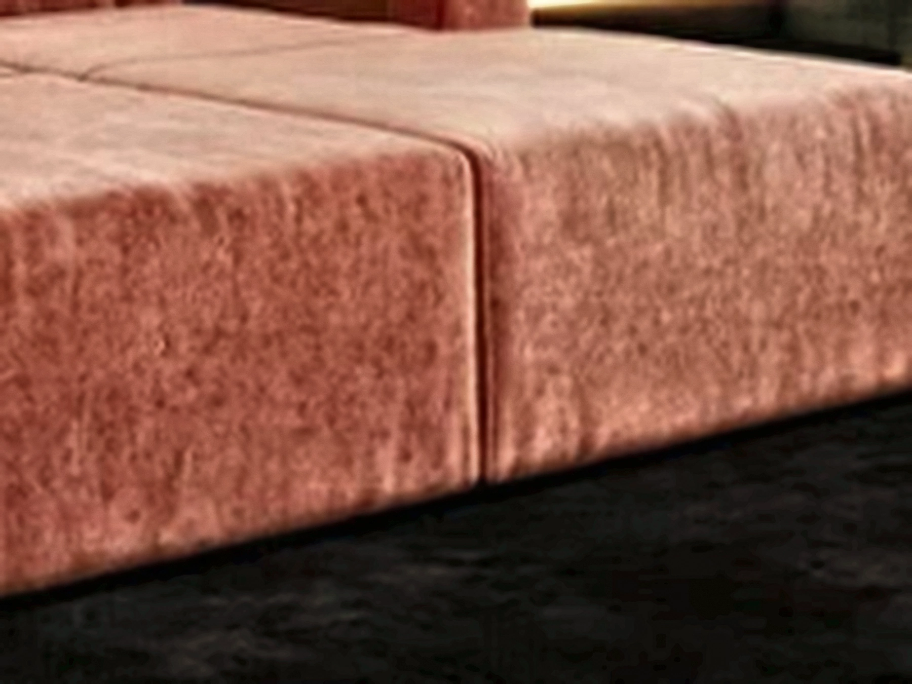 Drift Row fabric upholstery detail