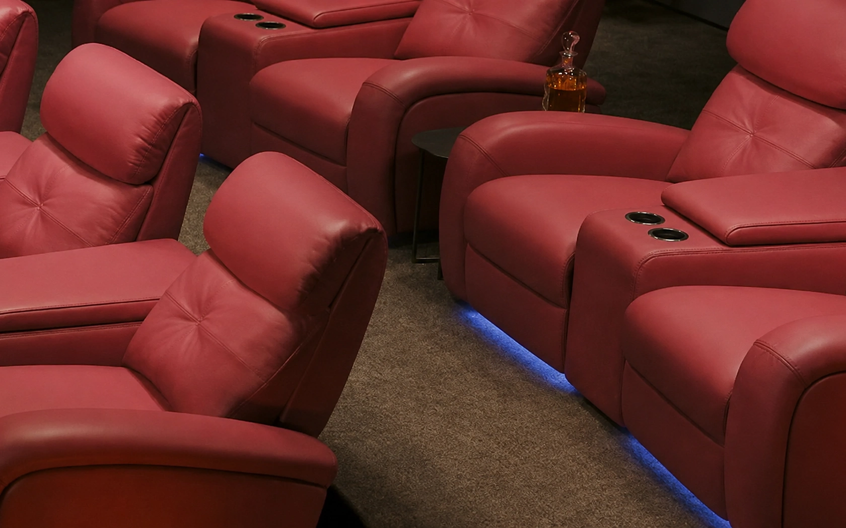 Complete Ember Row seating arrangement shown without cropping the product body