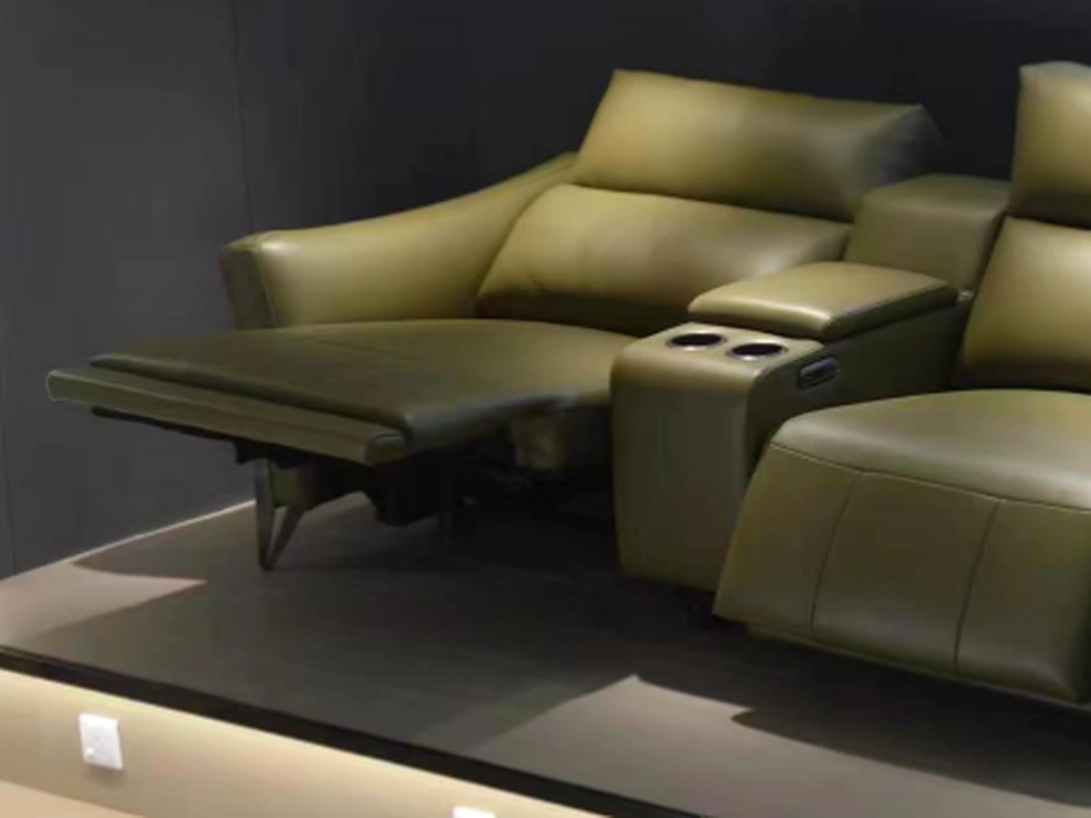 Heritage Row powered footrest extended