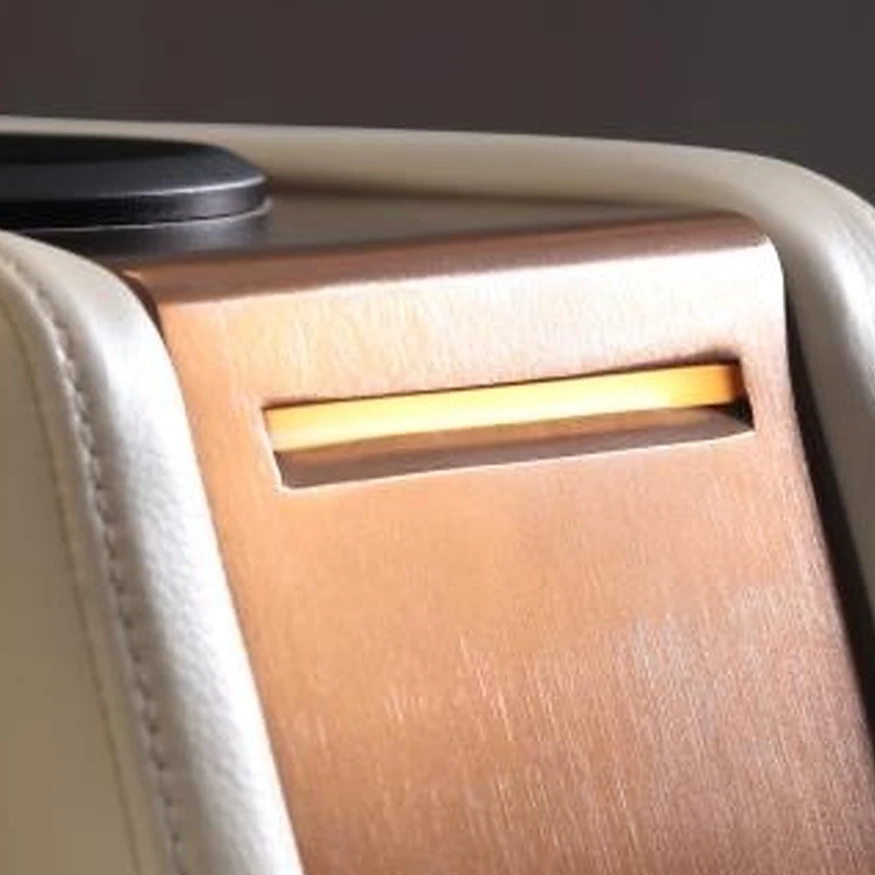 Ivory Arc Row metallic side detailing detail