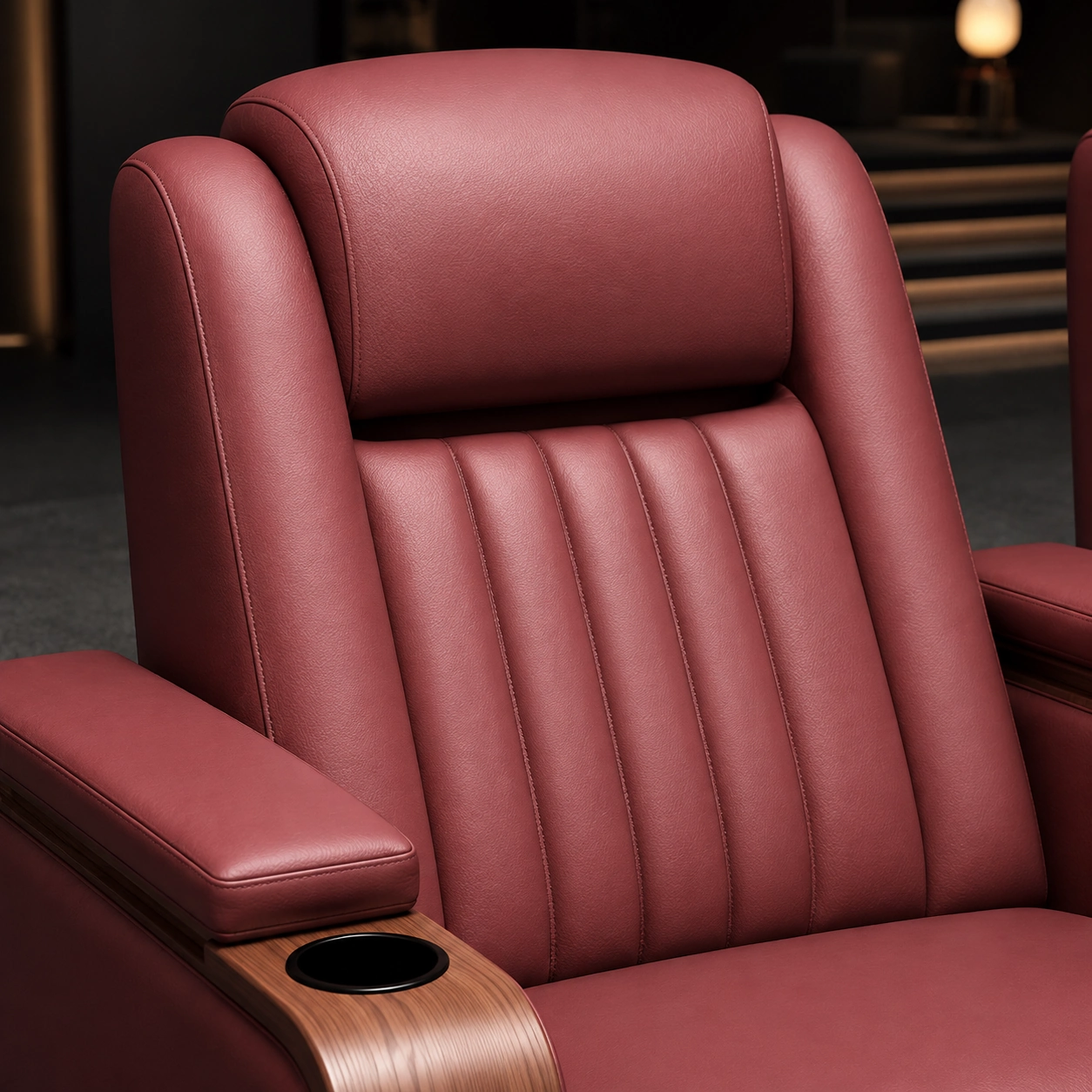 Monaco Row tailored back upholstery detail