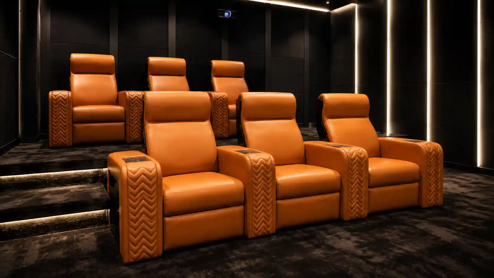 Complete Regent Row seating overview