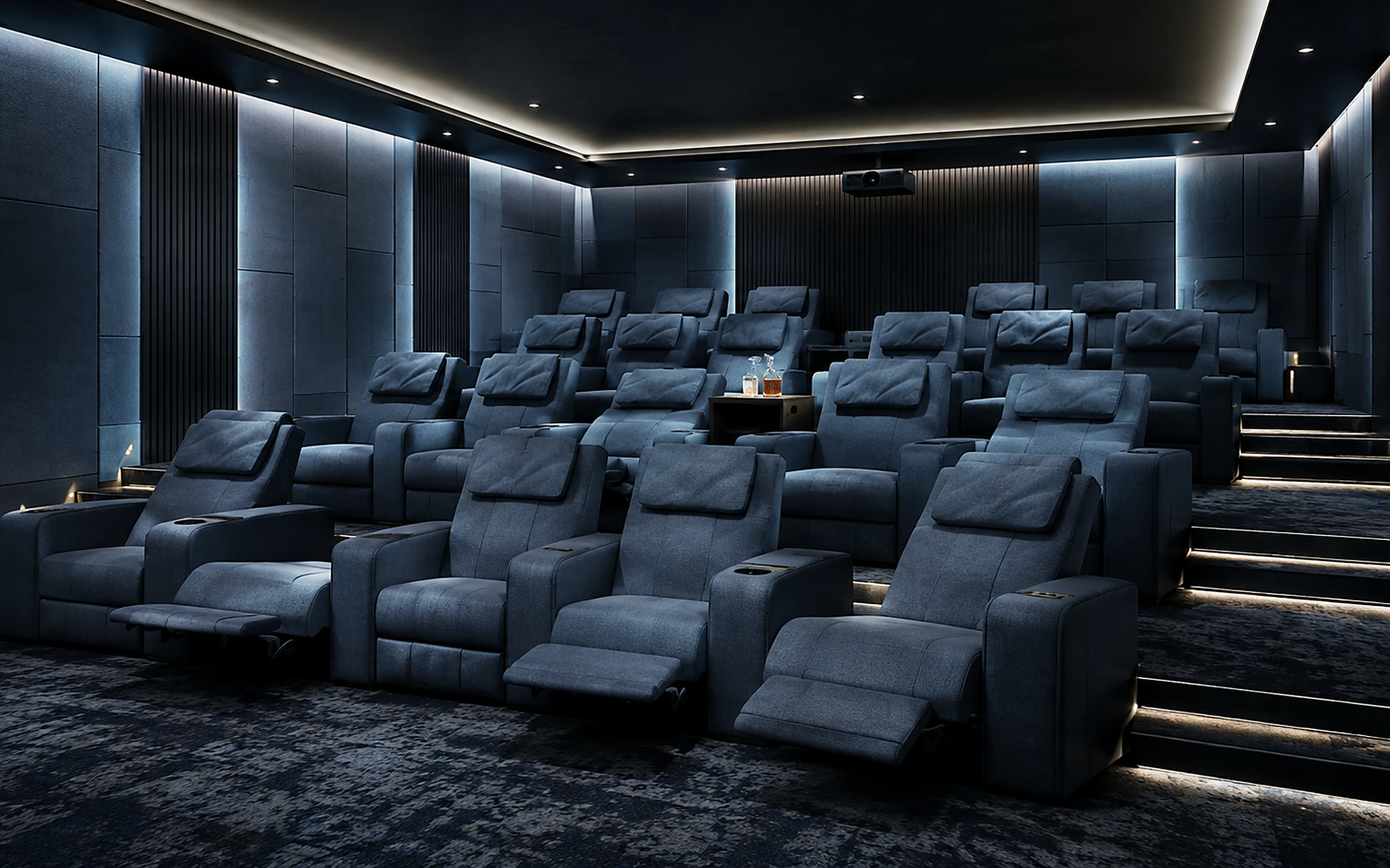 Textile Row in a private cinema setting